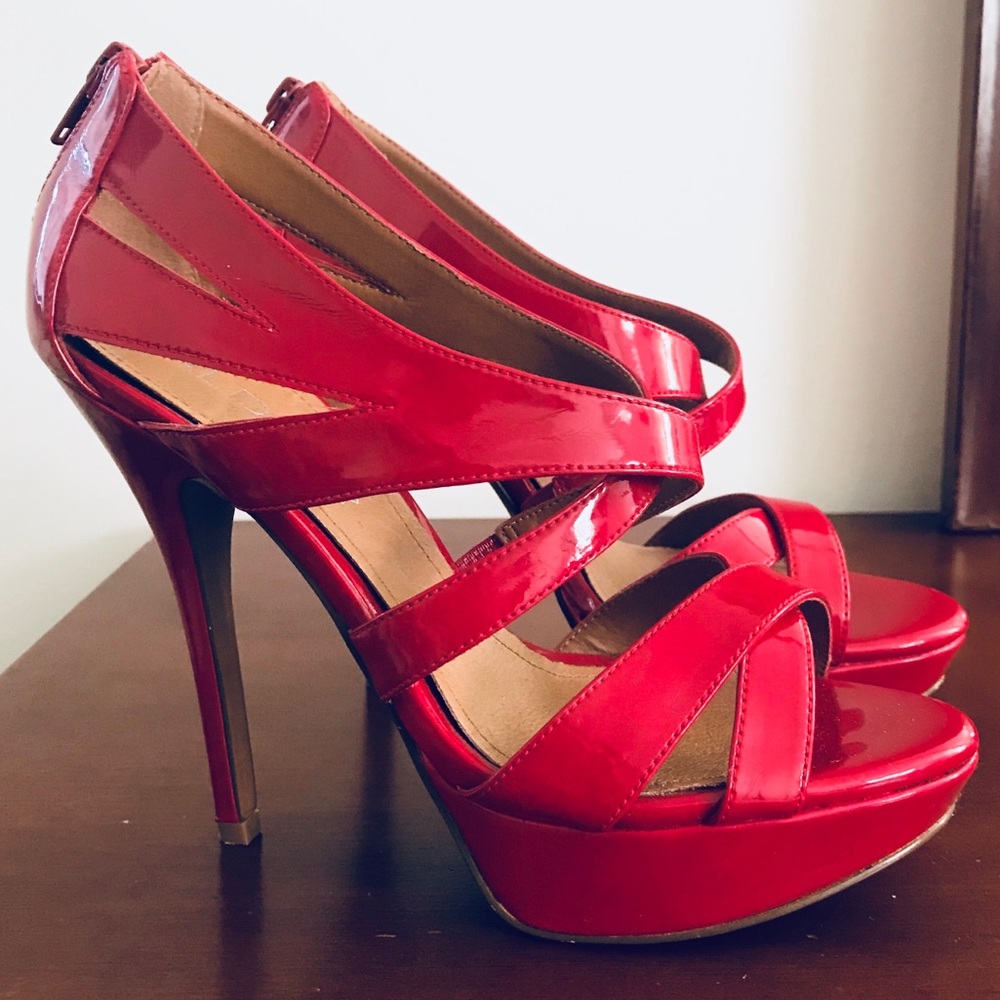 SOLD** Red Aldo heels